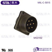 Replace JAE MILITARY CONNECTOR SIZE 20, 4 POSITION, RECEPATACLE,MS3102A20-4P CIRCULAR CONNECTOR